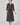 Love Sunshine Black Polka Dot Quarter Sleeve Tie Waist Midi Dress Brunch Dress Casual Dress Dresses Everyday Dress Holiday Dress LS-2510 Short Sleeve Dress Summer Dress