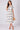 Cream Sun Print Shor Sleeve Midi Shirt Dress