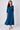 Teal Button Front Belted Maxi Shirt Dress