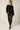 Black Scallop Textured Knit Jumper