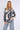 Grey Tie Dye Print Satin Shirt