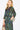 Emerald Leopard Print Satin Maxi Shirt Dress
