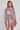 Multicolour Patchwork Print Mini Shirt Dress