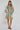 Multicolour Patchwork Print Mini Shirt Dress