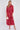 Red Geometric Print Maxi Shirt Dress