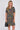 Ditsy Floral Print Black Mini Dress