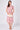 Red Leaf Print Tie Waist Midi Dress
