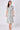Green Leaf Print Tie Waist Midi Dress