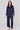 Midnight Navy Satin Shirt and Trousers Co-Ord
