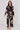 Black and Champagne Burst Print Co-Ord Set