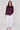 Burgundy Brushed Satin Oversized Shirt