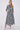 Navy Leaf Print Maxi Shirt Dress