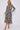 Paisley Abstract Print Linen Texture Midaxi Shirt Dress