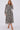 Paisley Abstract Print Linen Texture Midaxi Shirt Dress