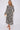Paisley Abstract Print Linen Texture Midaxi Shirt Dress