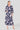 Love Sunshine Navy Floral Printed Bell Sleeve Wrap Maxi Dress Dress with Pockets Garden Party Dress Going Out Dress LS-2314L Short Sleeve Dress Summer Dress Tea Dress Wedding Guest Dress