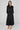 Black Velvety Satin Maxi Shirt Dress