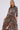Mixed Brown Leopard Print Satin Maxi Shirt Dress