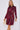 Deep Fuchsia Leopard Print Bubble Satin Mini Shirt Dress