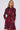 Deep Fuchsia Leopard Print Bubble Satin Mini Shirt Dress