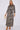 Black Botanical Patchwork Print Satin Maxi Shirt Dress