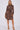 Tan Leopard Print Mini Shirt Dress