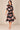 Love Sunshine Brown Abstract Brushstroke Print Belted Midi Shirt Dress Brunch Dress Casual Dress Dress with Pockets Dresses Everyday Dress LS-2045 Workwear Dress
