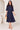 Navy Utility Belted Midi Shirt Dress