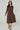 Brown Leopard Print Tie-Waist Button Midi Shirt Dress