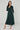 Emerald Velvety Satin Maxi Shirt Dress
