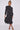 Love Sunshine Black Polka Dot Print Frilled Hem Midi Dress Bodycon Dress DB Garden Party Dress Going Out Dress Long Sleeve Dress LS-2332 Tea Dress Wedding Guest Dress