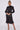 Love Sunshine Black Satin Frilled Hem Midi Dress Bodycon Dress DB Garden Party Dress Going Out Dress Leopard Print Dress Long Sleeve Dress LS-2332 Tea Dress Wedding Guest Dress