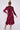 Love Sunshine Fuchsia Leoaprd Print Frilled Hem Midi Dress Bodycon Dress DB Garden Party Dress Going Out Dress Leopard Print Dress Long Sleeve Dress LS-2332 Tea Dress Wedding Guest Dress