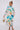 Love Sunshine Blue Pink Multi Print Pleated Skirt High Neck Midi Dress Dress with Pockets Garden Party Dress Going Out Dress Long Sleeve Dress LS-9099L Tea Dress Wedding Guest Dress