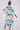 Love Sunshine Blue Pink Multi Print Pleated Skirt High Neck Midi Dress Dress with Pockets Garden Party Dress Going Out Dress Long Sleeve Dress LS-9099L Tea Dress Wedding Guest Dress