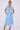 Love Sunshine Blue Floral Print Wrapped Midi Dress Brunch Dress Dress with Pockets Everyday Dress Garden Party Dress Holiday Dress LS-2118 Short Sleeve Dress Summer Dress Tea Dress Wedding Guest Dress