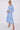 Love Sunshine Blue Pattern Print Bamboo Textured Smock Midi Dress DB Dress with Pockets Everyday Dress Garden Party Dress Holiday Dress Long Sleeve Dress LS-2334 Summer Dress