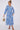 Love Sunshine Blue Paisley Print Bamboo Textured Smock Midi Dress DB Dress with Pockets Everyday Dress Garden Party Dress Holiday Dress Long Sleeve Dress LS-2428 Summer Dress