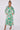 Love Sunshine Green Paisley Print White Satin Midaxi Shirt Dress Brunch Dress Casual Dress DB Dress with Pockets Everyday Dress Garden Party Dress Holiday Dress Long Sleeve Dress LS-2037 Wedding Guest Dress