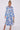 Love Sunshine Blue Paisley Print White Satin Midaxi Shirt Dress Brunch Dress Casual Dress DB Dress with Pockets Everyday Dress Garden Party Dress Holiday Dress Long Sleeve Dress LS-2037 Wedding Guest Dress