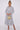 Love Sunshine Blue Floral Print White Long Sleeve Midaxi Shirt Dress Brunch Dress Casual Dress DB Dress with Pockets Everyday Dress Garden Party Dress Holiday Dress Long Sleeve Dress LS-2037 Wedding Guest Dress
