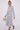 Love Sunshine Blue Floral Print White Long Sleeve Midaxi Shirt Dress Brunch Dress Casual Dress DB Dress with Pockets Everyday Dress Garden Party Dress Holiday Dress Long Sleeve Dress LS-2037 Wedding Guest Dress