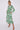 Love Sunshine Green Floral Print Long Sleeve Midaxi Shirt Dress Brunch Dress Casual Dress DB Dress with Pockets Everyday Dress Garden Party Dress Holiday Dress Long Sleeve Dress LS-2037 Wedding Guest Dress