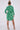 Love Sunshine Green Floral Print Mini Shirt Dress Brunch Dress Casual Dress Dress with Pockets Everyday Dress Long Sleeve Dress LS-5026 Workwear Dress