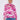Love Sunshine Pink Tiger Stripe Print Satin Chiffon Top Brunch Casual Everyday Garden Party LS-2367 Workwear