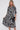 Mono Geometric Print Half Sleeve Midi Shirt Dress