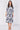 Grey Abstract Brushstroke Print Tie Waist Midi Shirt Dress