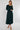 Emerald Layer Satin Long Sleeve Maxi Shirt Dress