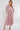 Pink Layer Satin Long Sleeve Maxi Shirt Dress
