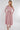 Pink Layer Satin Long Sleeve Maxi Shirt Dress